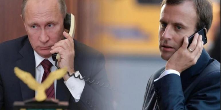 Макрон спешно звъни на Путин. Голям проблем